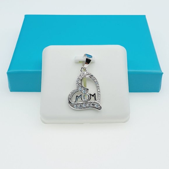 "925 Sterling Silver CZ Beautiful Pendant for Women, 1USPAR4022 - Picture 4 of 11